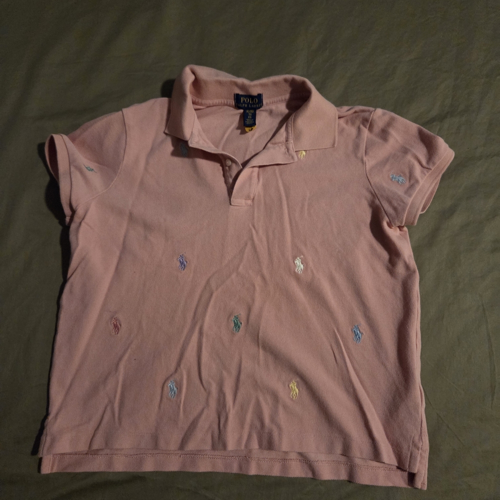 Polo by Ralph Lauren Pink Kids Polo Shirt